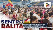Repatriated OFWs sa Albay, nakatanggap ng iba’t ibang tulong sa ilalim ng 'Balikbayang Manggagawa – National Reintegration Network Fair 2026'  | ulat ni Helen Balean - Radyo Pilipinas - Albay