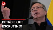 Gustavo Petro rechaza resultados preliminares y esperará escrutinios oficiales en Colombia
