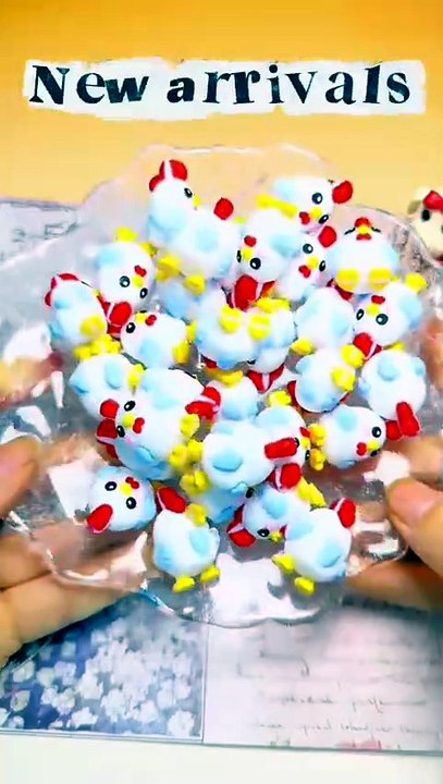 Silicone Focal Beads 3D Light Orange Fox in Sitting Posture