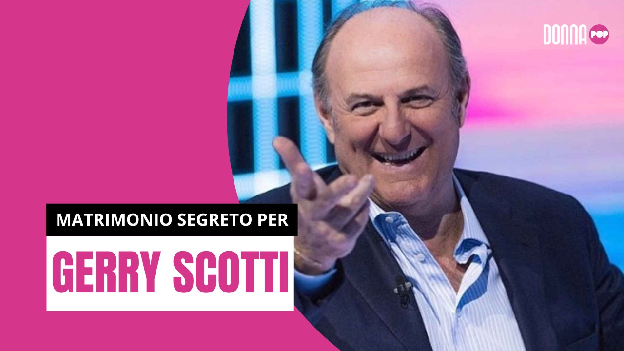 Gerry Scotti, matrimonio segreto con Gabriella Perino: le nozze blindate
