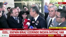 Özgür Özel: Kurultay için ilk imza atıldı!