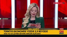Türkiye'nin birinci çeyrek büyüme rakamları belli oldu