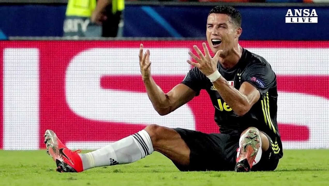 Champions, Ronaldo espulso per una manata