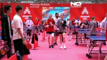 Смотрите: 7 тысяч игроков на гигантском фестивале настольного тенниса в Москве