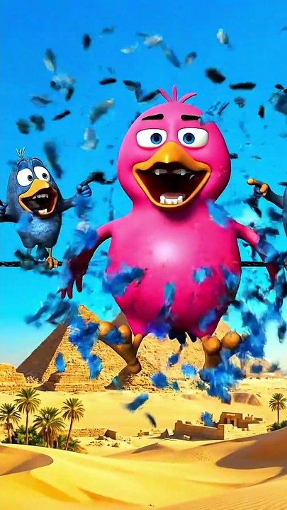 Wait... what just happened?! 🤯 Talking Birds On A Wire Game