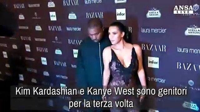 Fiocco rosa per Kim Kardashian e Kanye West