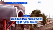 Najbardziej na południe wysunięta prefektura Japonii Okinawa szykuje się na tajfun Jangmi