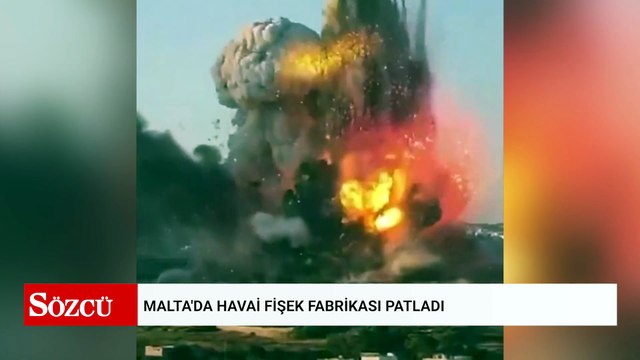 Malta'da havai fişek fabrikası patladı