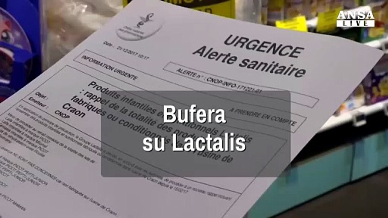 Bufera su Lactalis