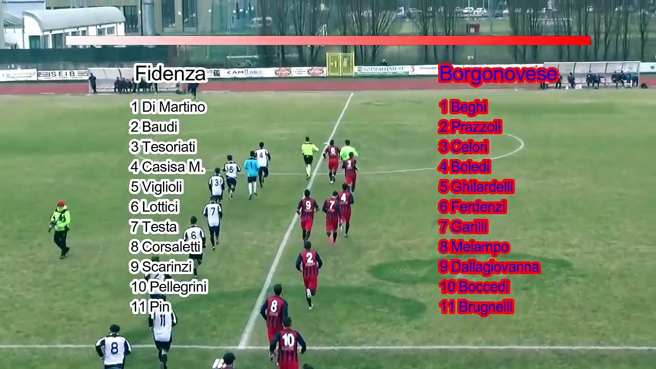 Fidenza-Borgonovese 0-1