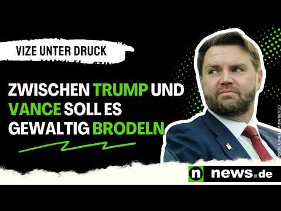 J.D. Vance: US-Vizepräsident unter Druck - im Weißen Haus soll es gewaltig brodeln