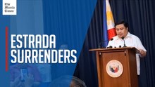 Sen. Jinggoy Estrada surrenders to CIDG