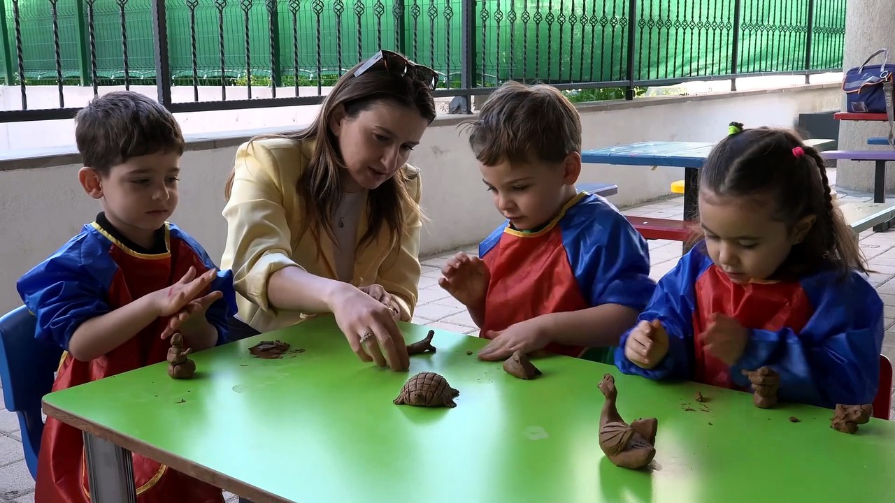 Zübeyde Ana Kreş çömlek atölyesi
