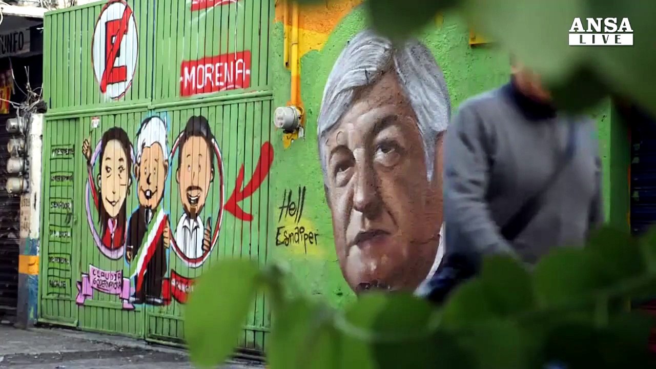 Election day in Messico