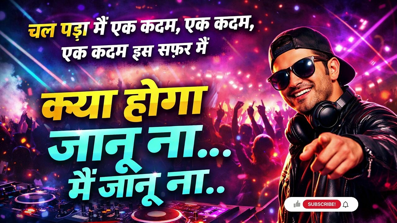 Chal Pada Mein Ek Kadam DJ Safar Remix | Latest Hindi DJ Dance Song 2026 🔥 | GARAGE BAND STUDIO