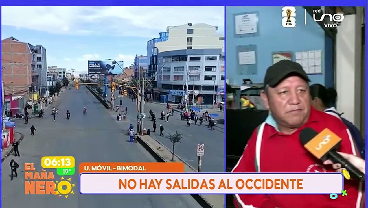 No hay salidas al occidente