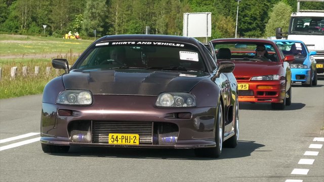 JDM Cars Leaving Japfest 2026 - Single Turbo Supra, Rocket Bunny GT86, Lancer EVO, Skyline R34 GT-R