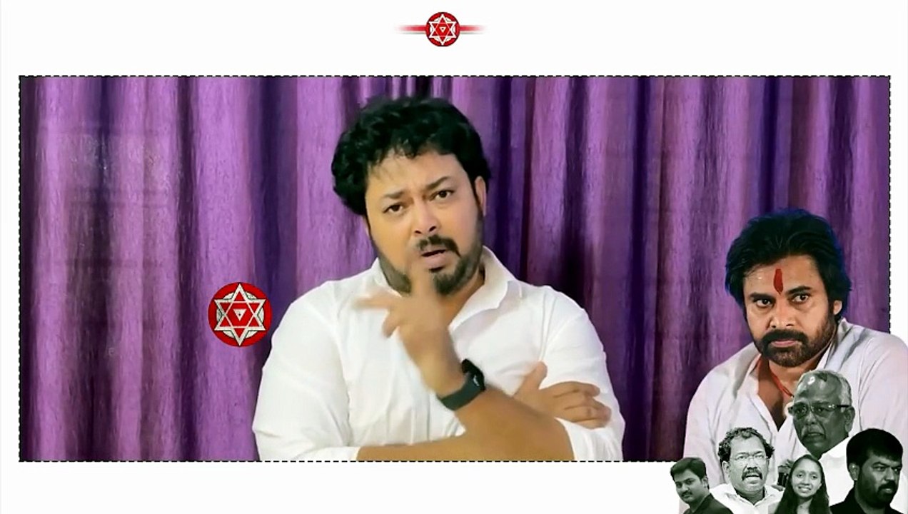 Actor & Janasena Leader Tanish Strong Replies To Prof Nageswar & Batch Comments On Pawan Kalyan
