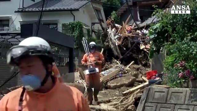 Il maltempo devasta il Giappone, oltre 110 i morti