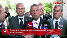 Özgür Özel cephesinden ilk resmi hamle! Kurultay için harekete geçti: İmzalar toplanıyor