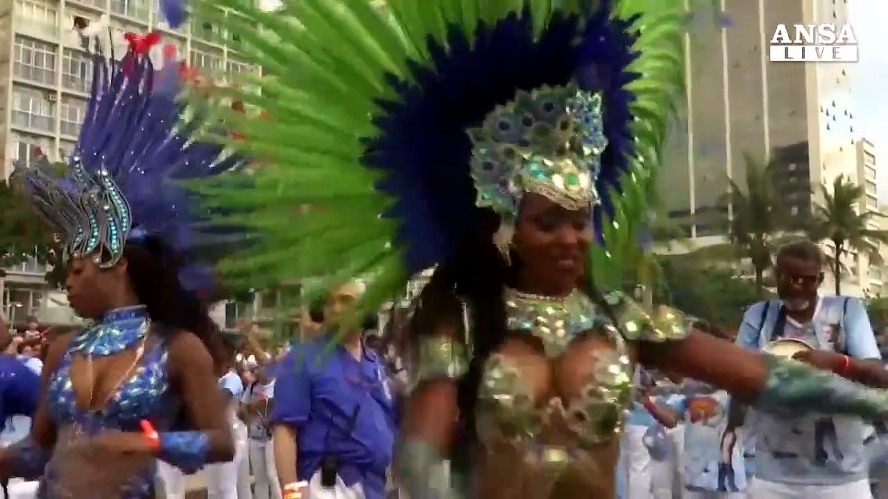 Copacabana a ritmo di samba