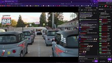 FULL REACT L.A.C.O.U.R.S.E. 9 Citroen Ami s'affrontent sur un mini oval