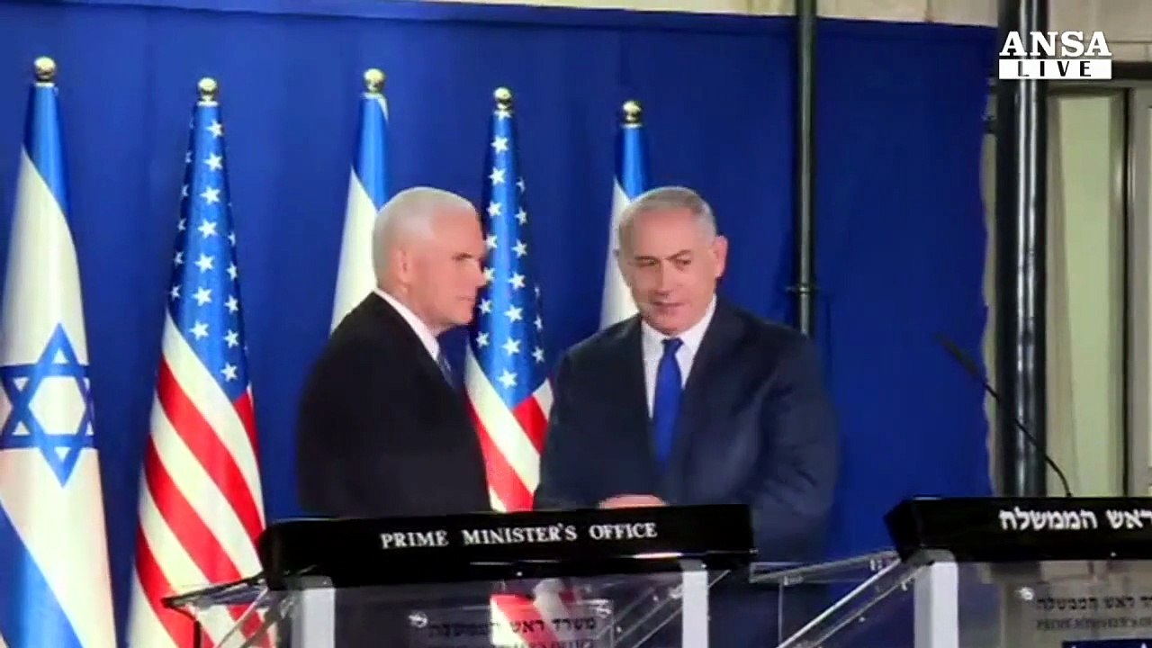 Pence a Gerusalemme, ambasciata Usa nel 2019. Ira arabi