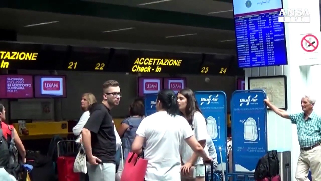 Sciopero Ryanair, molti i disagi