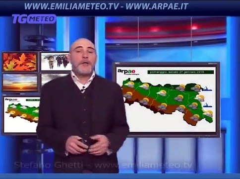 Previsioni meteo per domenica 28 gennaio