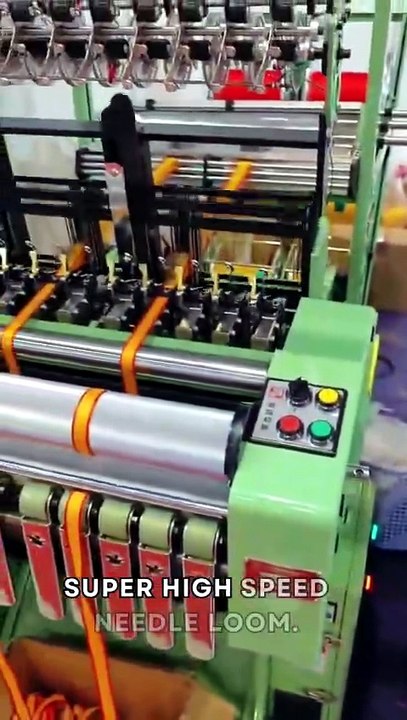 SUPER HIGH SPEED NEEDLE LOOM MACHINE MODEL - JYZ - 1027 G  (2) ENGLISH