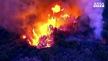 Inferno in California, un rogo grande come Los Angeles