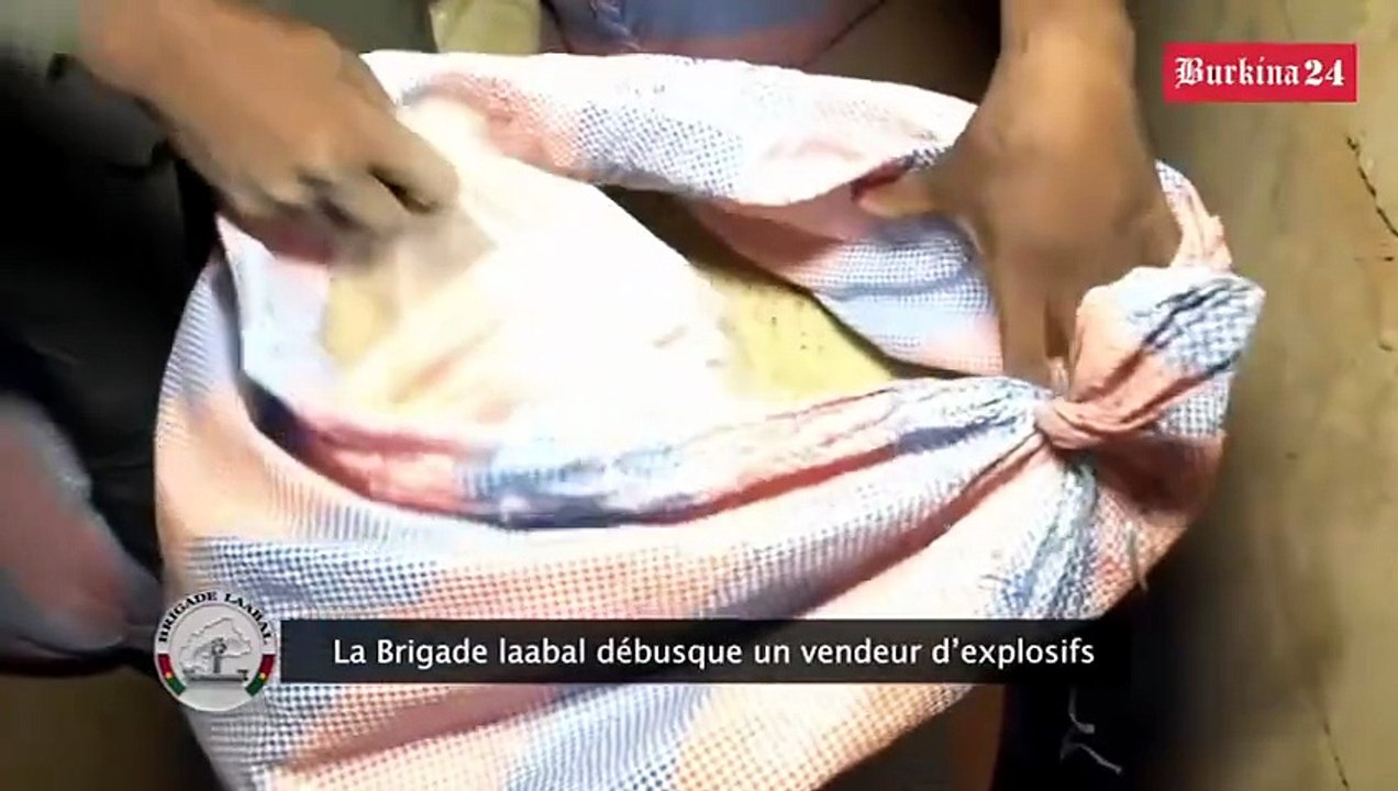 Burkina Faso : Un trafiquant d’explosifs démasqué par la Brigade Laabal