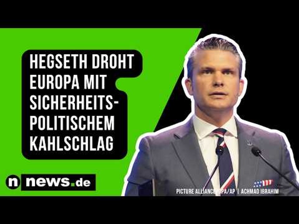 Donald Trump: US-Verteidigungsminister droht Europa mit sicherheitspolitischem Kahlschlag