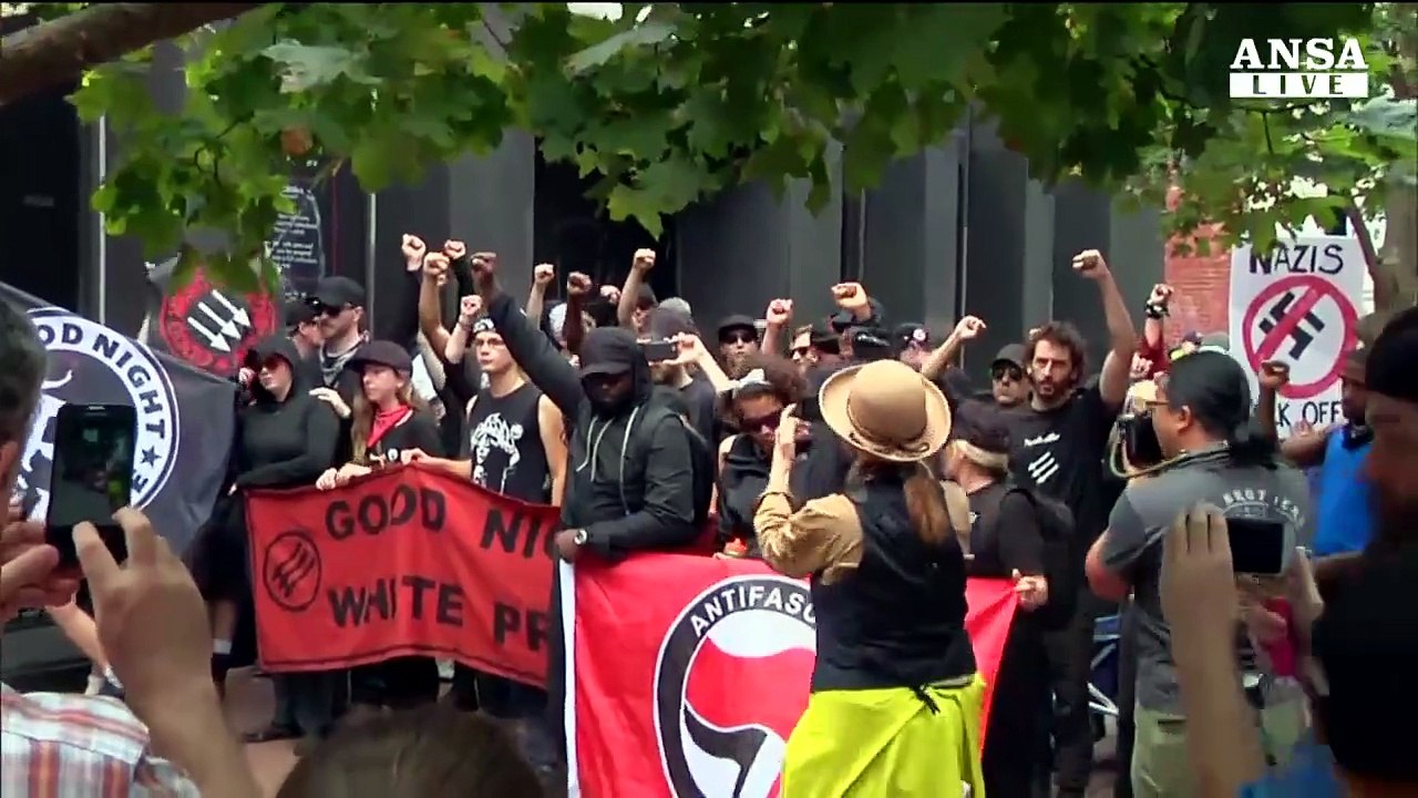 Un anno da Charlottesville, Trump condanna il razzismo