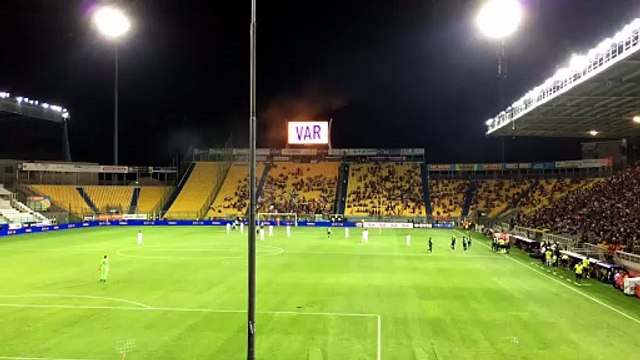 Il primo Var al Tardini è contro il Parma