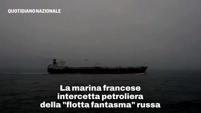 La marina francese intercetta petroliera della flotta fantasma russa