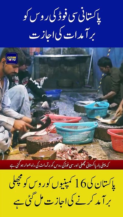 Pakistan's $800M seafood breakthrough in Russia!