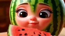 When a Watermelon Eats a Watermelon! 😂🍉