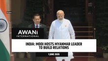 India's Modi hosts Myanmar leader to build relations