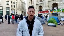 Clima, piazza Affari occupata: "Indichiamo i responsabili della crisi climatica"