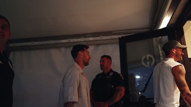 Messi and defending champions Argentina arrive in Kansas City ahead of World Cup
