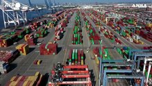 Baltimora, le immagini aeree del porto in tilt: e' tra i piu' congestionati al mondo