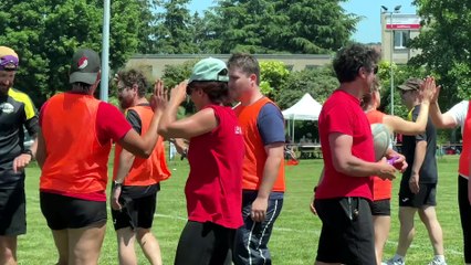 Le rugby &agrave; toucher comme outil th&eacute;rapeutique