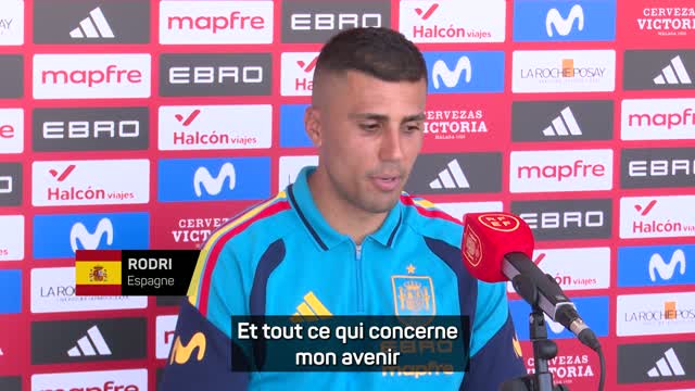Espagne - Rodri ne veut pas parler de son avenir avant la fin du mondial et veut la 2ème étoile