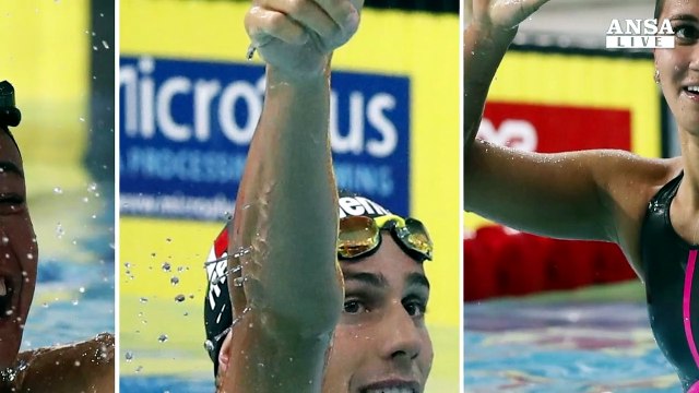 Tris d'oro per l'Italia e la Quadarella nel nuoto a Glasgow