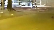 Auto a fuoco nella notte in via Spezia