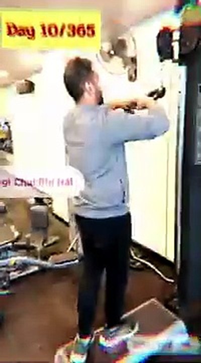 Day 10/365 – Gym Journey 💪 | Shoulder Day | ‪@ZindagiChalRhiHai‬