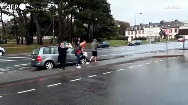 Francia, forte raffiche di vento nel Finiste're