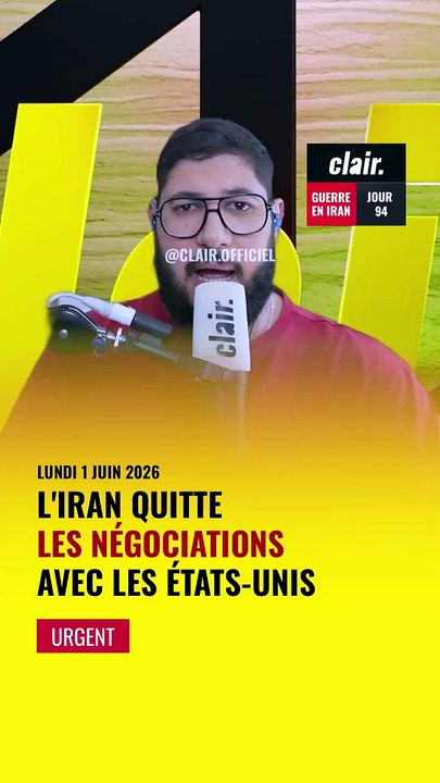 🚨 URGENT : l'Iran QUITTE les négociations avec les États-Unis ! #iran #usa #Trump #israel #liban