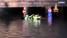 Maltempo Siracusa, almeno 40 interventi dei vigili del fuoco nella notte